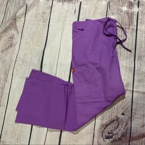 NEW DICKIES PURPLE LARGE SCRUB PANTS